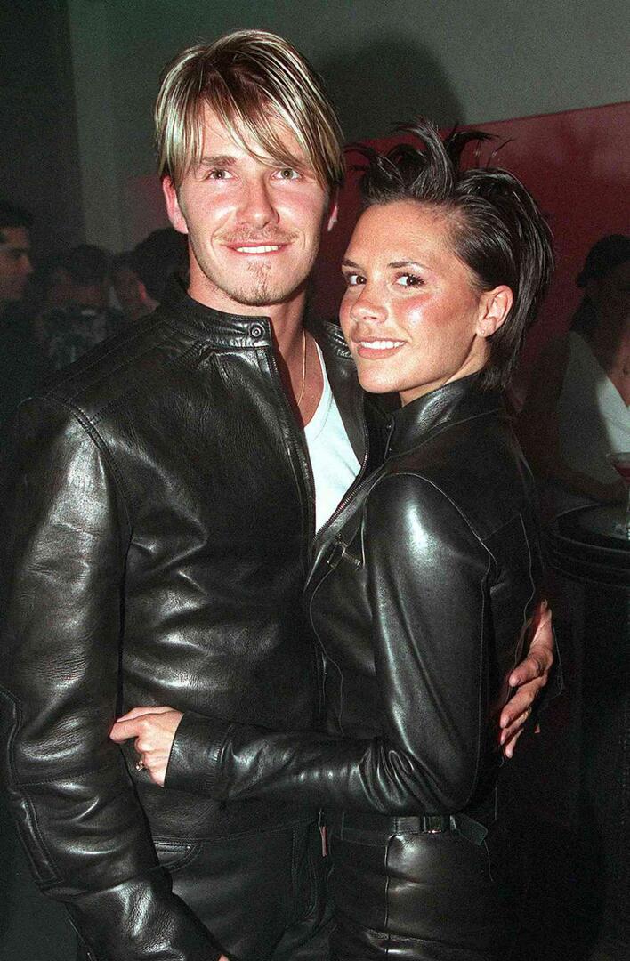 David Beckham y su esposa Victoria Beckham