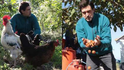 ¡El actor Burak Hakkı encontró la paz en la vida del pueblo!