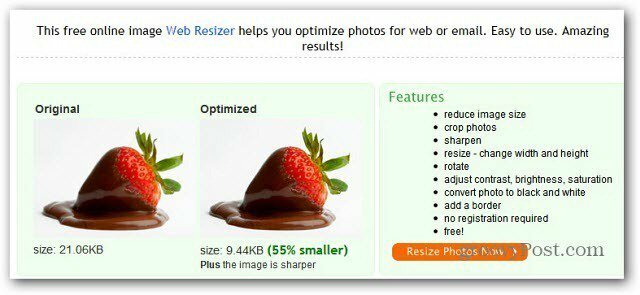 Cómo optimizar fácilmente las imágenes para uso web