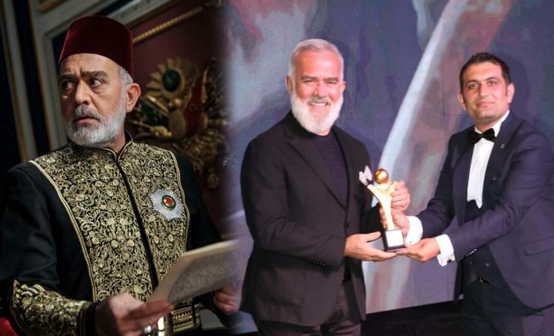 ¡Bahadır Yenişehirlioğlu fue elegido como el mejor actor del año!