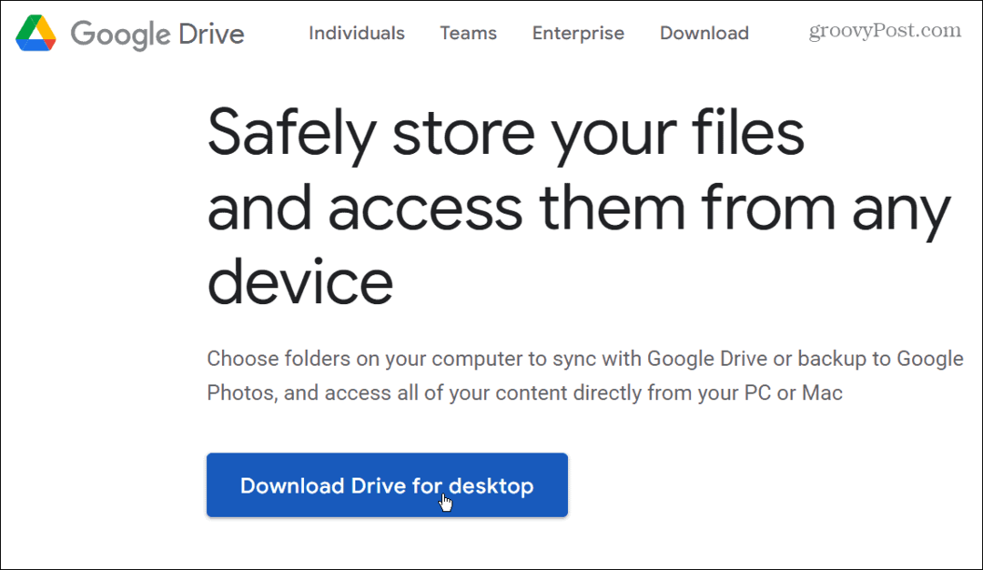 Cómo agregar Google Drive al Explorador de archivos