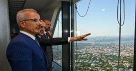 Ministro Uraloğlu anunció: Çamlıca Tower alcanzó una visita récord