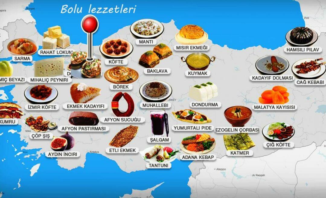 ¿Qué comer mejor en Bolu? ¡Las 3 recetas más famosas de Bolu!