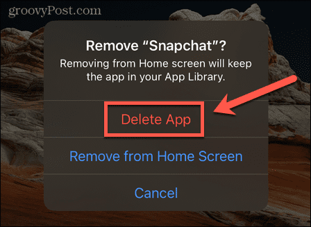 aplicación de eliminación de snapchat