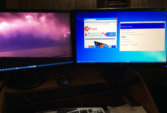 Mostrar diferentes fondos de pantalla en diferentes monitores en Windows 8