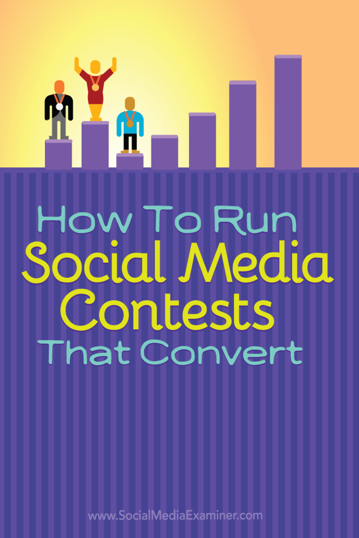 Cómo crear concursos de redes sociales que conviertan: examinador de redes sociales