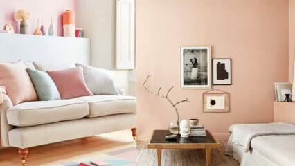 Sugerencias de decoración del hogar que se pueden hacer con color salmón