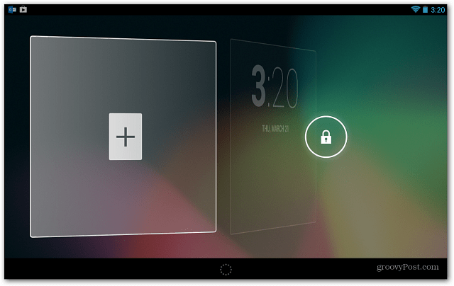 Cómo personalizar la pantalla de bloqueo de Nexus 7 con widgets