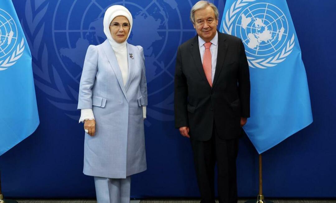 ¡Invitación a Emine Erdogan de la ONU! Anunciando el Proyecto Basura Cero al mundo