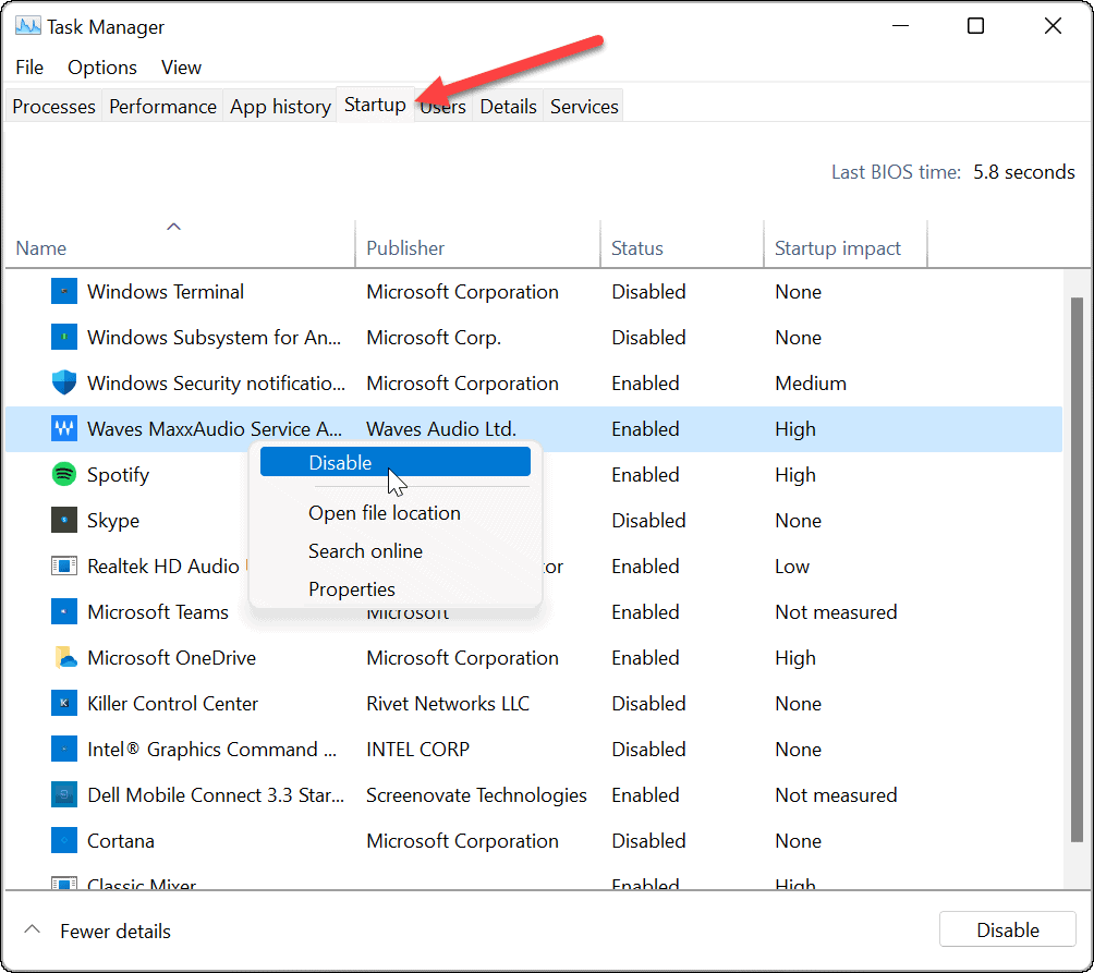 Cómo limpiar el arranque de Windows 11