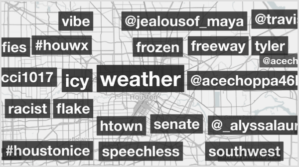 Resultados de búsqueda de hashtag de Trendsmap