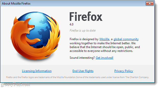 Firefox 4 está actualizado