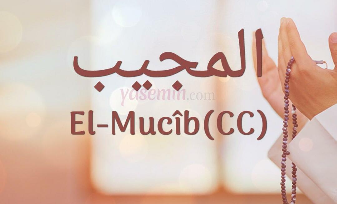 ¿Qué significa al-Mujib (c.c)? ¿Cuáles son las virtudes del nombre Al-Mujib? Esmaul Husna Al Mujib...