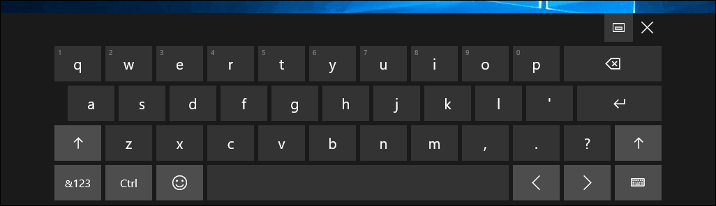 Consejos para comenzar con el teclado en pantalla de Windows 10