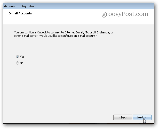 Outlook.com Outlook Hotmail Connector - Configurar el cliente - 2