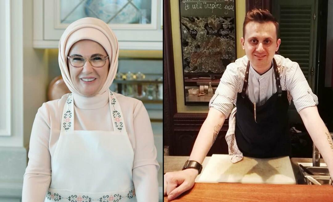 ¡Emine Erdoğan felicitó al chef Fatih Tutak, quien recibió la estrella Michelin!