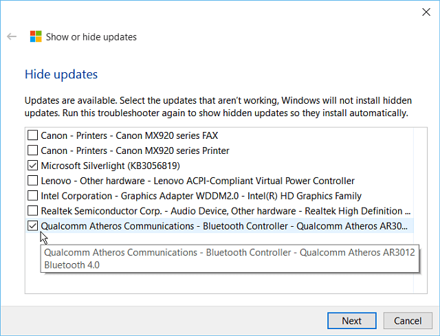 Windows 10: bloquee las actualizaciones automáticas de Windows con la utilidad (KB3073930)