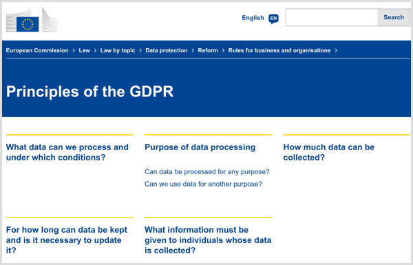 Cómo afecta el GDPR a los especialistas en marketing: lo que necesita saber: examinador de redes sociales