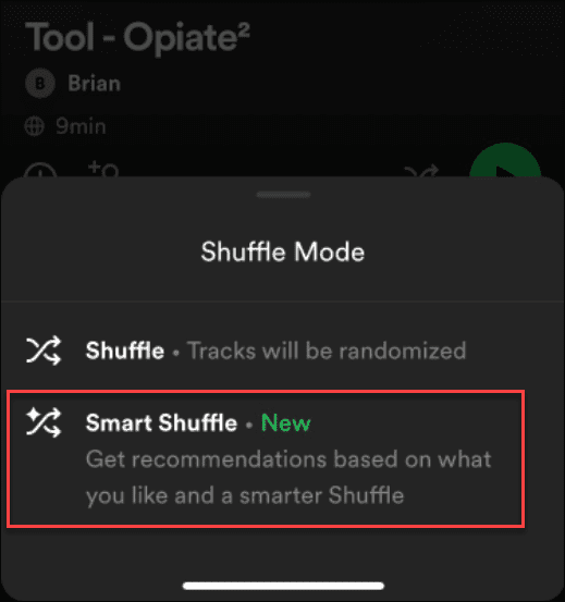 arreglar Spotify Shuffle que no se reproduce aleatoriamente