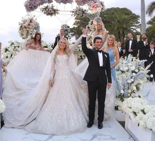 Tiffany Trump se casa con el hijo de una familia multimillonaria libanesa