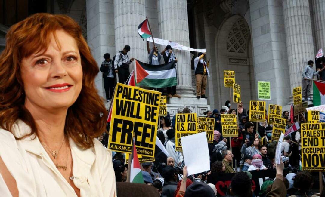 ¡Nueva York defendió a Palestina! Susan Sarandon desafió a Israel: es hora de ser libres