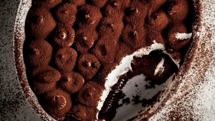 Receta de pastel de tiramisú de chocolate