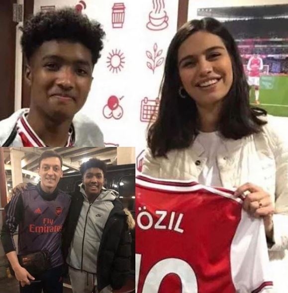 ¡Mesut Özil, que jugó en el Arsenal, se convirtió en padre! Aquí está la hija de Amine Gülşe, Eda baby ...