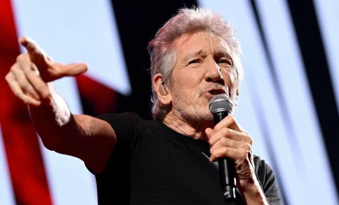 Roger Waters, líder de Pink Floyd: 