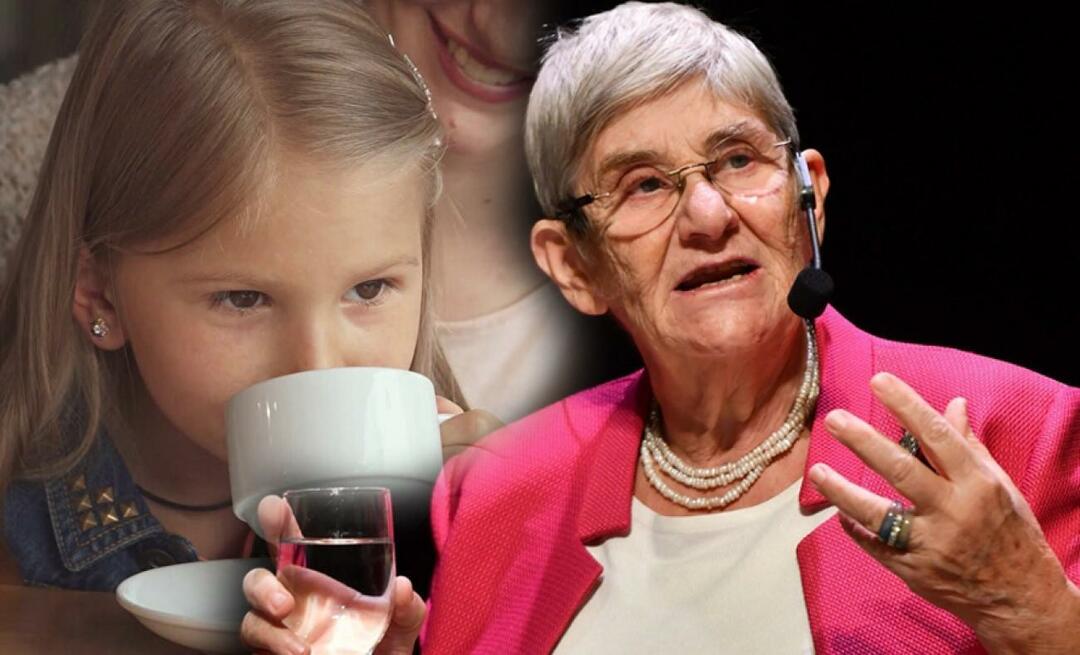 Sugerencia de café turco para niños de Canan Karatay: "Es un antioxidante muy fuerte"