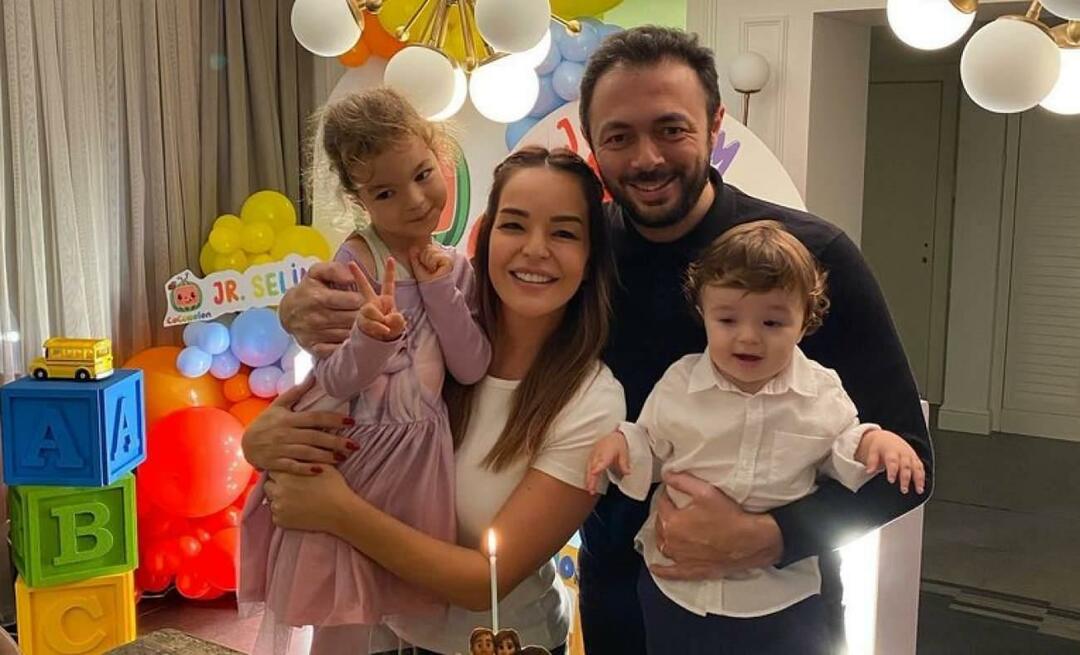 ¡Bengü celebró el cumpleaños de su hijo! Los comentarios se derramaron sobre su hijo Selim, que cumplió 1 año.