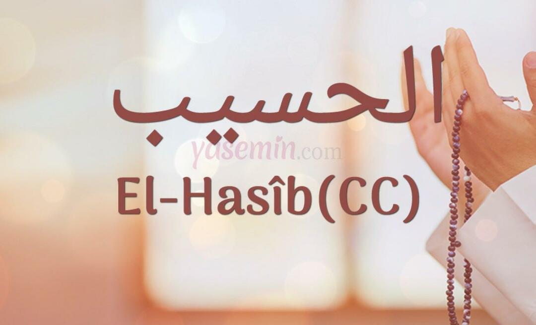 ¿Qué significa al-Hasib (c.c)? ¿Cuáles son las virtudes del nombre Al-Hasib? Esmaul Husna Al Hasib...