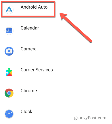 aplicación automática de Android