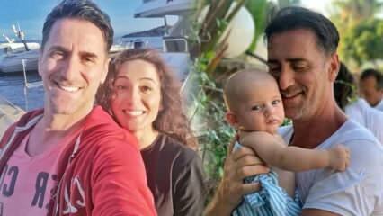 ¡El actor Bekir Aksoy, su esposa y su bebé de 8 meses se convirtieron en corona!