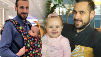 Ses, la hija de Umit Erdim, celebra su primer cumpleaños