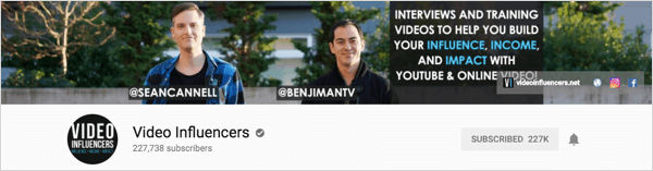 Video Influencers es un canal que produce entrevistas semanales.