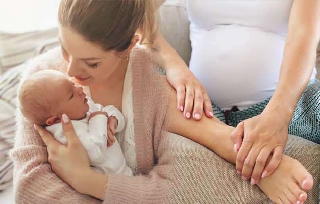 ¿Cómo desaparece el edema después del nacimiento?