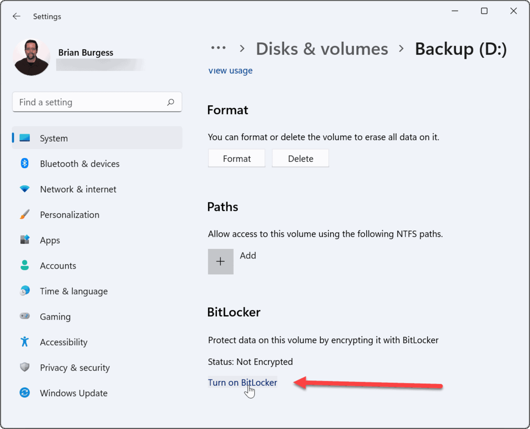 Use Bitlocker para ir a Windows 11