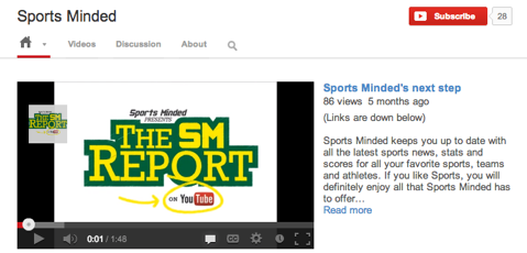 youtube de mentalidad deportiva
