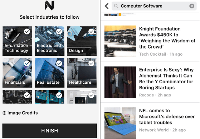 Microsoft lanza la aplicación Bing Powered News Pro para iOS