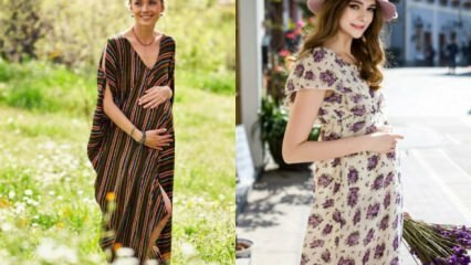 Modelos de vestido Tiril Trilil para mujeres embarazadas