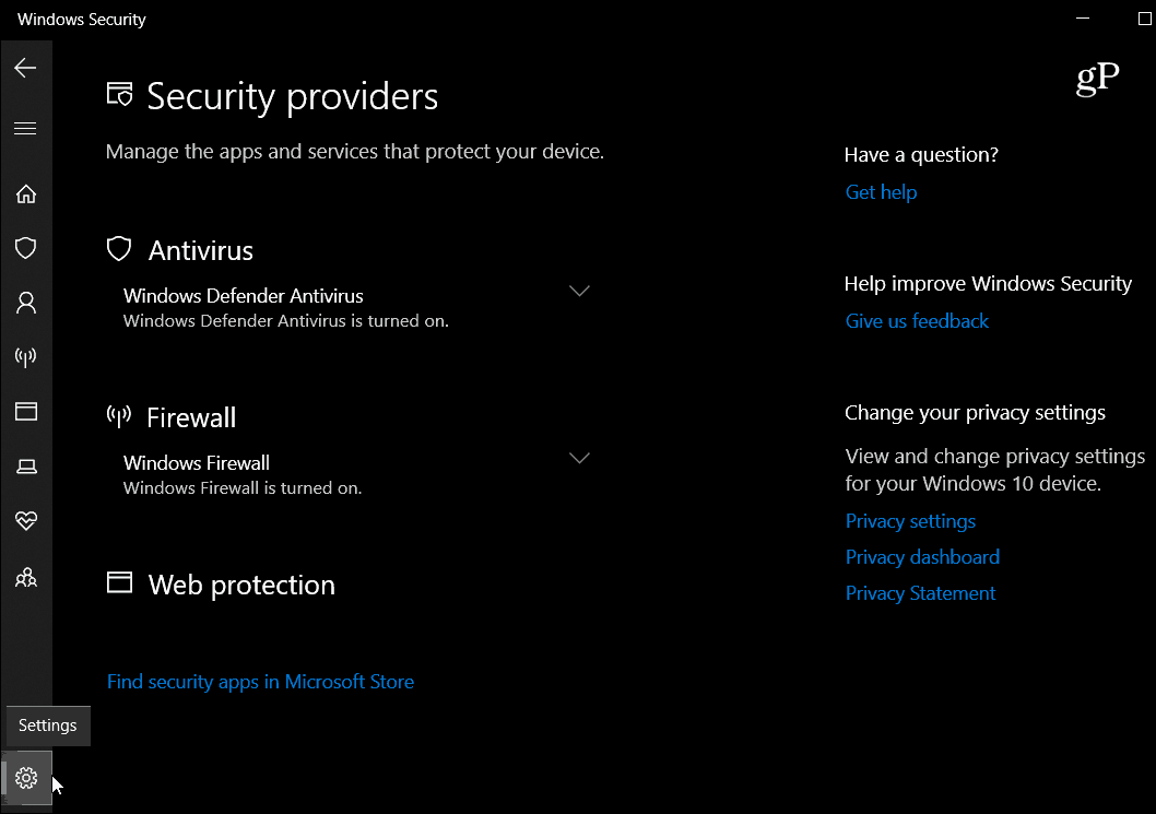 Novedades de la configuración de seguridad de actualización de Windows 10 de octubre de 2018