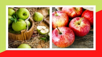 ¿Aumentarán de peso las manzanas verdes y rojas? Adelgazar con desintoxicación de manzana verde edematosa