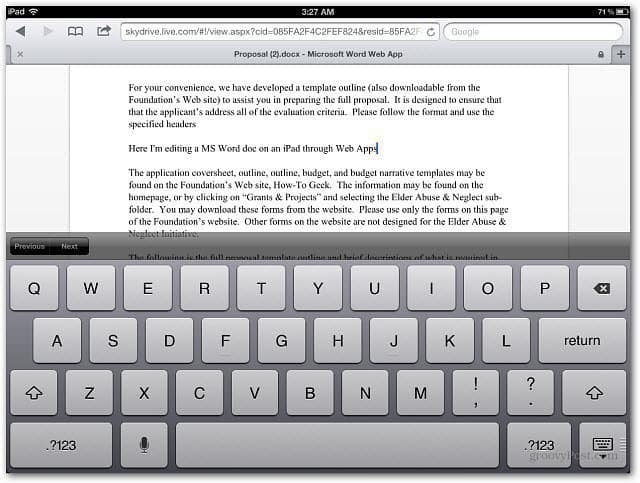 Edición-Word-Documento-iPad