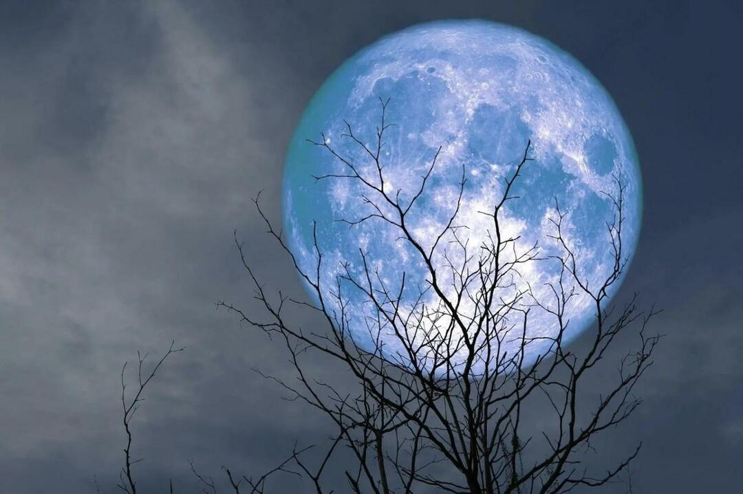 ¿Qué es una luna azul?