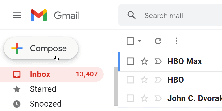 componer crear una lista de correo electrónico de grupo en gmail