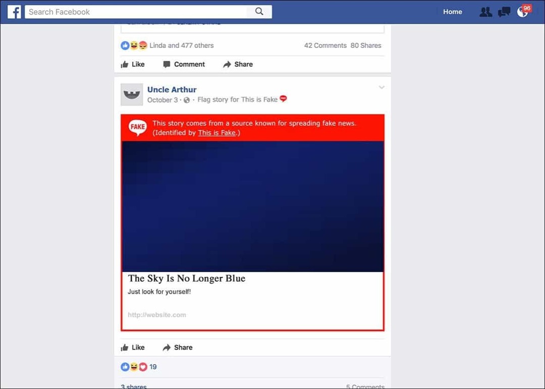 Cinco maneras de detectar y bloquear noticias falsas en Facebook
