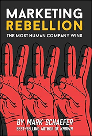 Marketing Rebellion: The Most Human Company Wins escrito por Mark Schaefer.