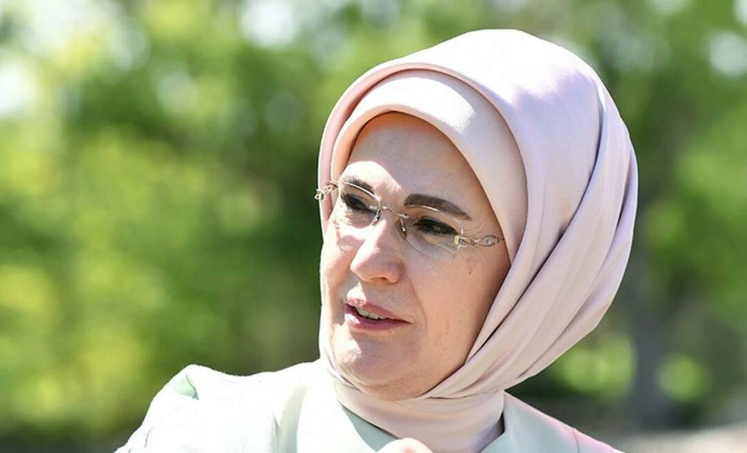 Primera Dama Erdoğan: El epítome de la esperanza, la resurrección y la sanación...