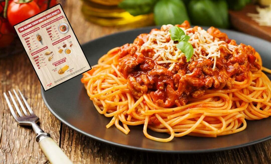 Areda Piar investigó: La pasta más popular en Turquía son los espaguetis con salsa de tomate
