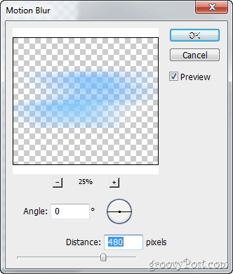 Desenfoque de movimiento de Photoshop fácil